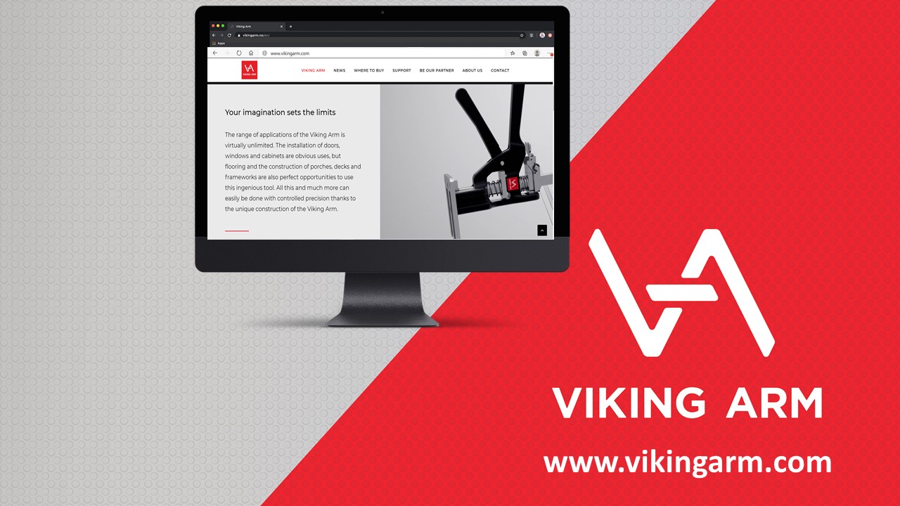 New website is launched - Viking Arm