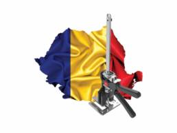 Romania flag and Viking Arm