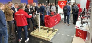 As usual, Viking Arm received a lot of attention at the stand